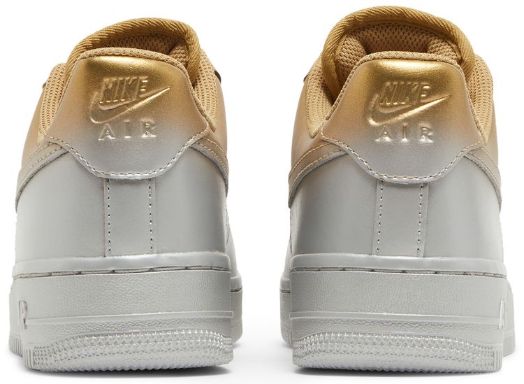 Nike Wmns Air Force 1 Low Gold Silver