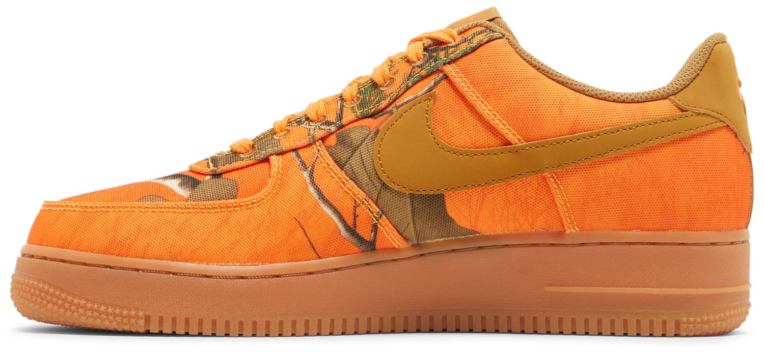 camo orange air force 1