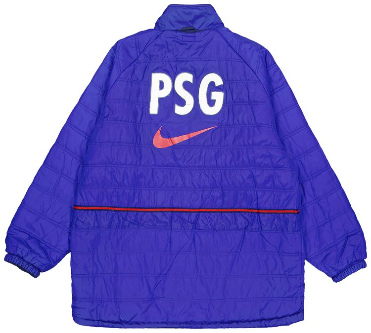 Vintage Nike Paris Saint Germain Reversible Track Jacket Navy