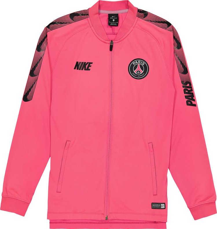 Pre-Owned Nike Dry Paris Saint-Germain Squad Track Jacket 'Hyper Pink'