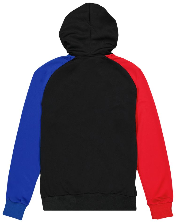 Pre Owned Air Jordan x Paris Saint Germain Fleece Full Zip Hoodie Black