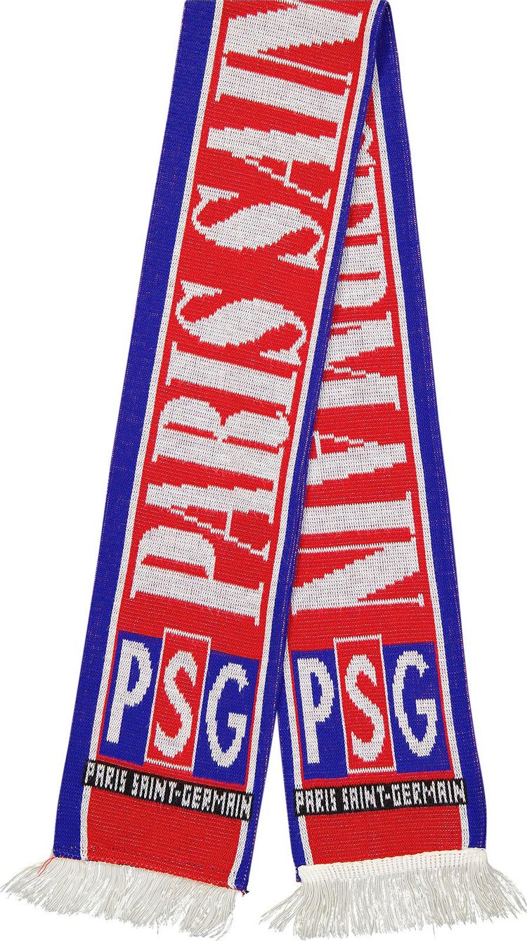 Vintage Paris Saint-Germain PSG Logo Scarf 'Blue/Red'