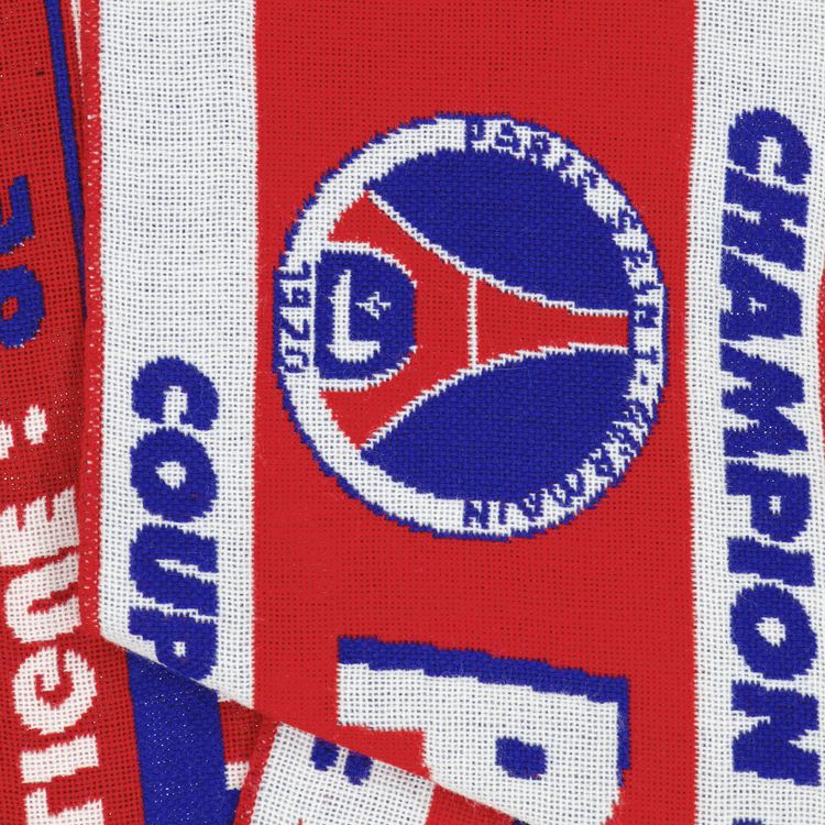 Vintage Paris Saint Germain Champion De La Ligue 95 Scarf RedBlue