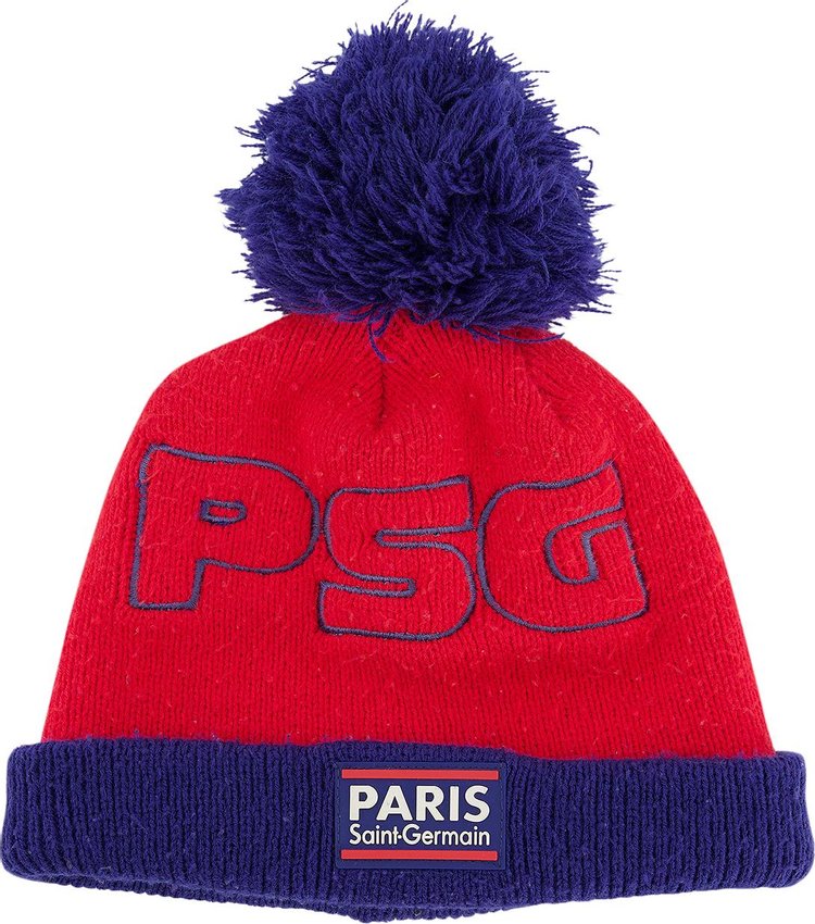 Vintage Paris Saint-Germain PSG Pom Beanie 'Red/Blue'