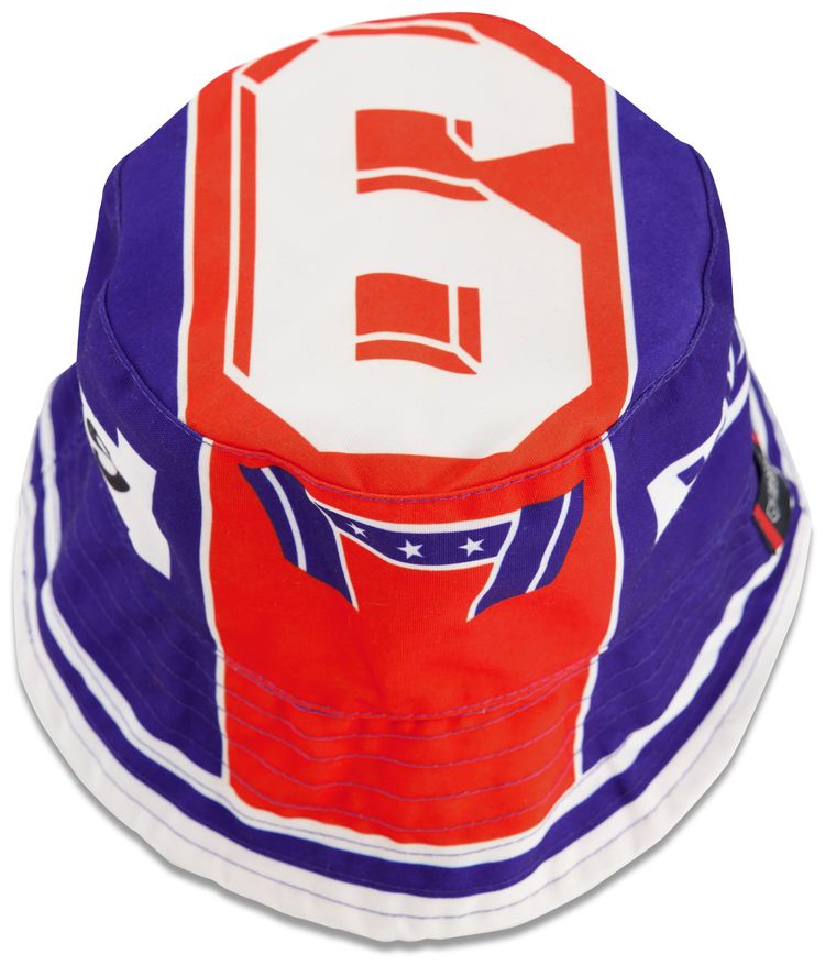 Vintage Paris Saint Germain Logo Bucket Hat BlueRed