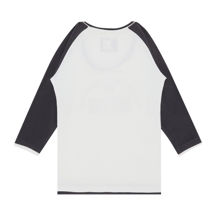 Vintage Paris Saint Germain 1970 Logo 34 Sleeve T Shirt WhiteBlack