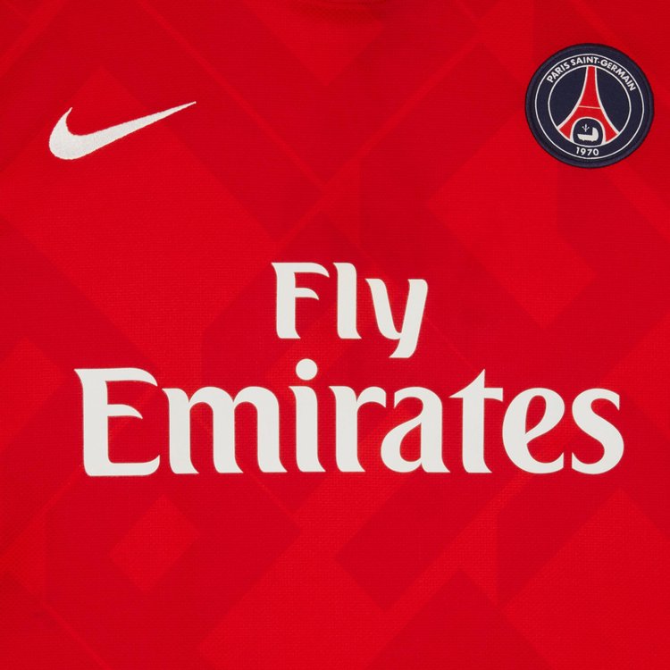 Pre Owned Nike Paris Saint Germain Goalkeeper Jersey Red