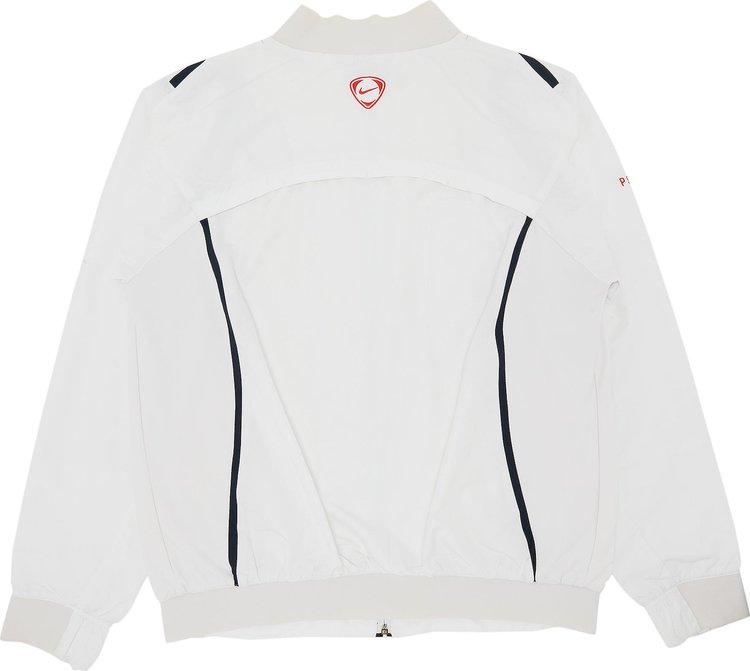 Vintage Nike Paris Saint Germain Logo Track Jacket White