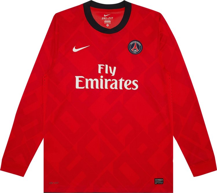 Pre-Owned Nike Paris Saint-Germain Goalkeeper Jersey 'Red'