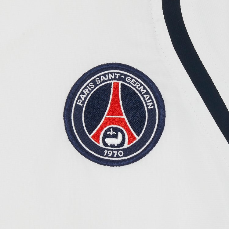 Vintage Nike Paris Saint Germain Logo Track Jacket White