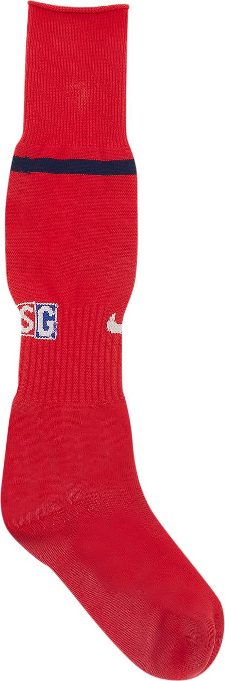 Vintage Nike Paris Saint Germain PSG Soccer Socks Red