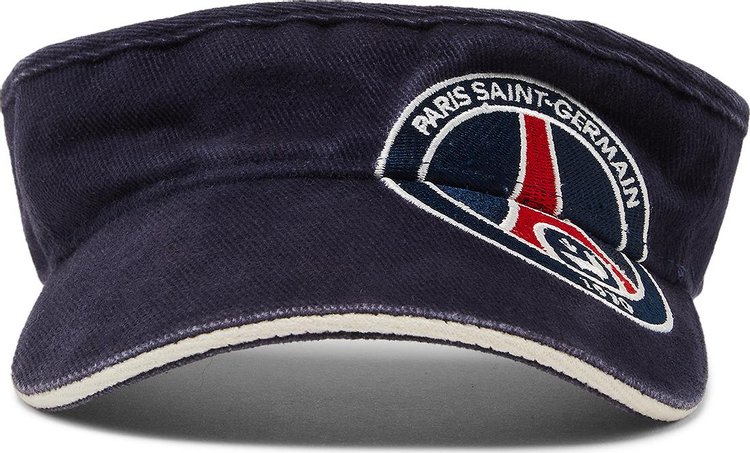 Vintage Paris Saint-Germain Logo Patch Visor 'Navy'