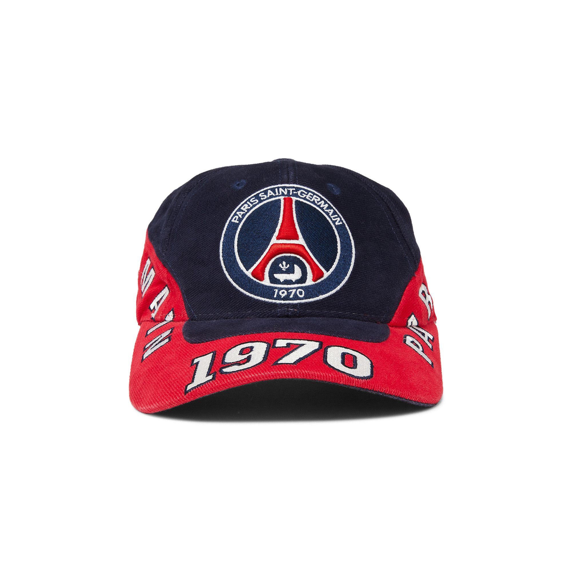 Buy Vintage Paris Saint-Germain 1970 Embroidered Logo Cap