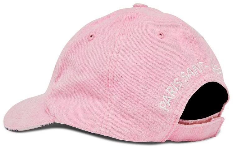 Vintage Paris Saint Germain Embroidered Logo Cap Pink