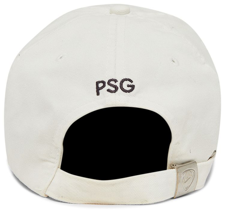 Vintage Nike Paris Saint Germain Printed Logo Cap White