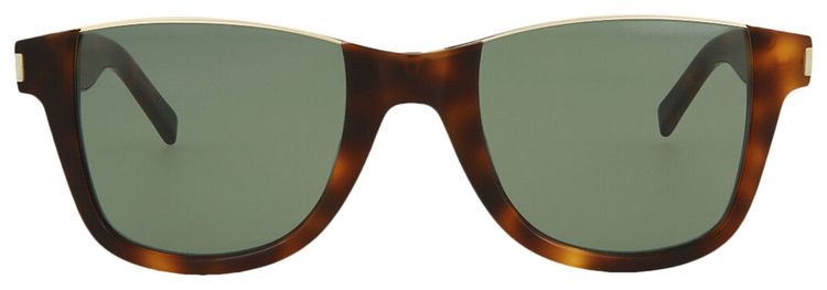 Buy Saint Laurent Round Frame Acetate Sunglasses 'Brown' - SL51CUT ...