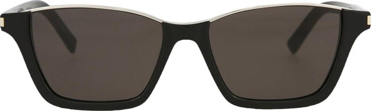 Saint Laurent Round Frame Acetate Sunglasses 'Black'