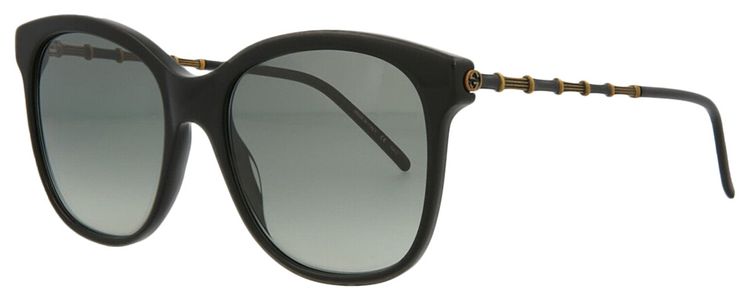 Gucci Square Frame Acetate Sunglasses Black