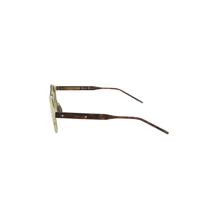 Bottega Veneta Aviator Style Acetate Sunglasses Gold