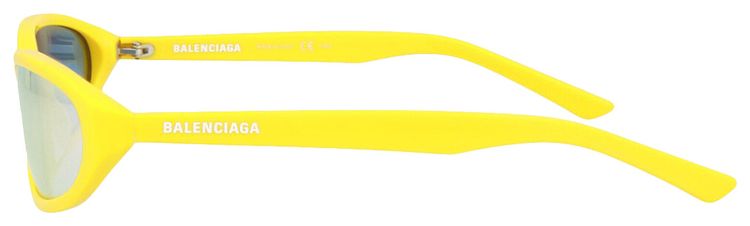 Balenciaga Square Frame Sunglasses Yellow