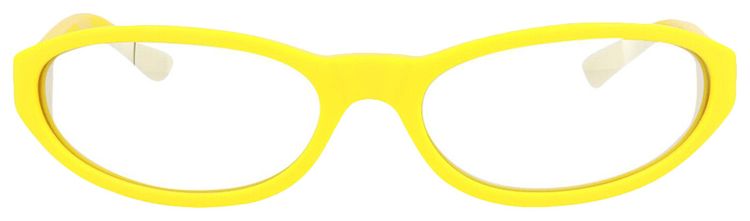 Balenciaga Square Frame Sunglasses Yellow