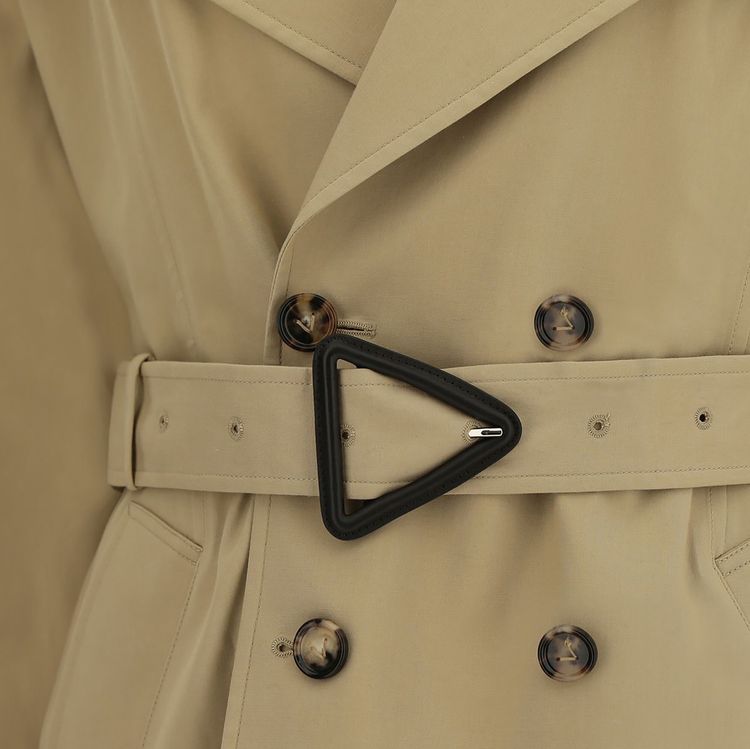 Bottega Veneta Belted Trench Beige