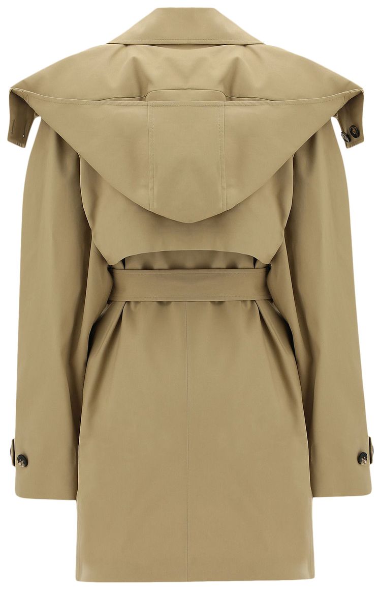 Bottega Veneta Belted Trench Beige