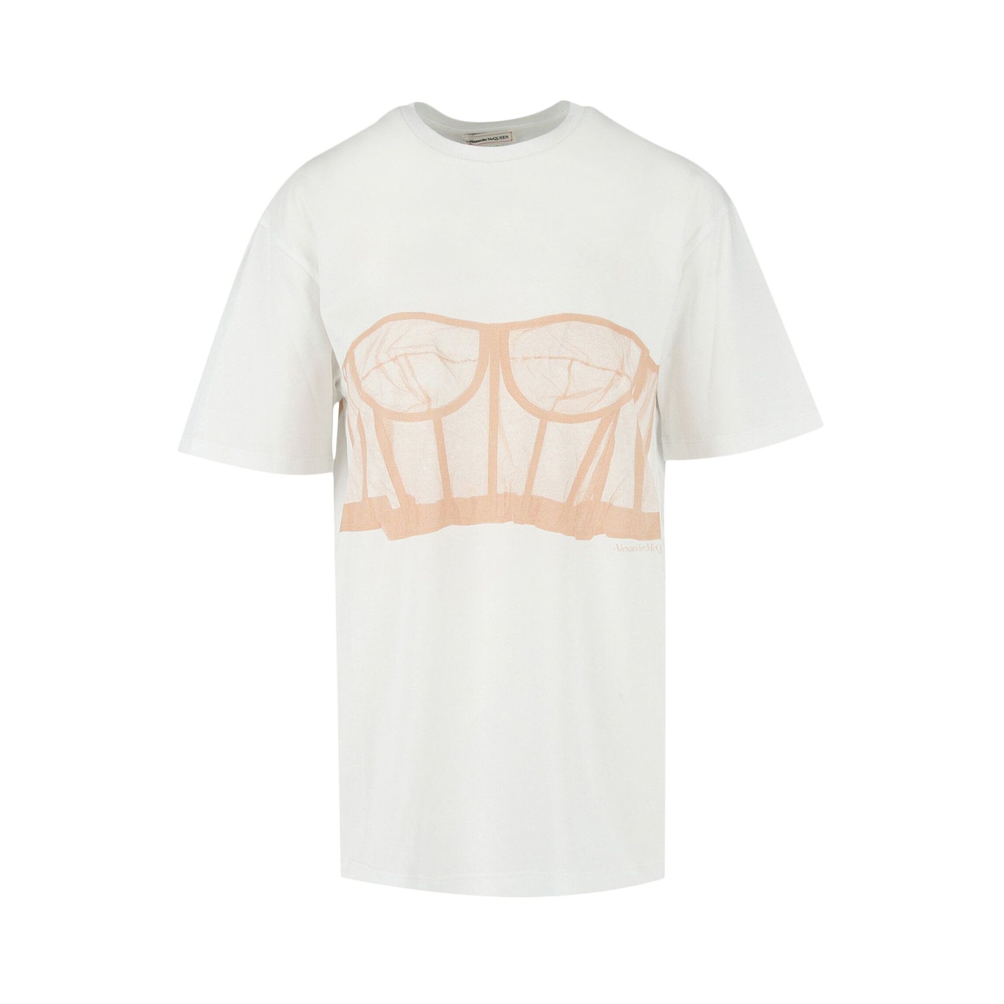 Tシャツ・カットソー ALEXANDER MCQUEEN Women Tunic Tops 819193 QLAEH 9000 WHITE Alexander Mcqueen T-Shirt - White - Women | 819193QLAEH9000