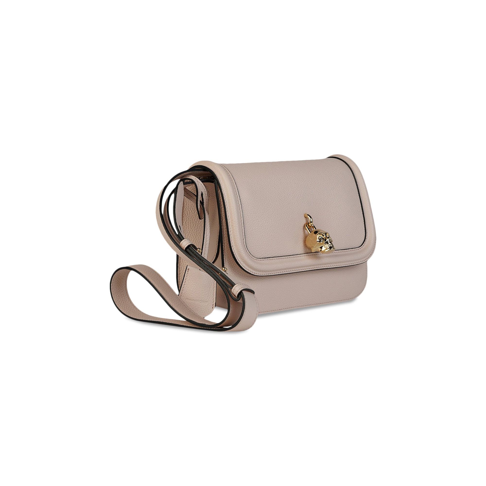 Buy Alexander McQueen Skull Padlock Shoulder Bag 'Beige