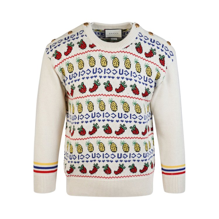 Gucci Kingsnake intarsia sweater