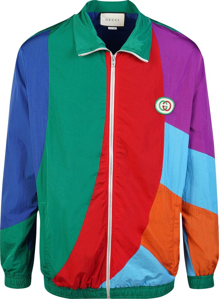 Gucci Geometric Track Jacket 'Multicolor'