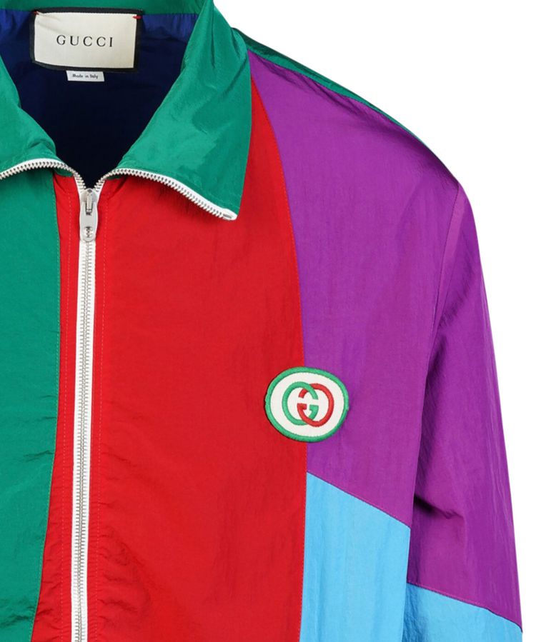 Gucci Geometric Track Jacket Multicolor