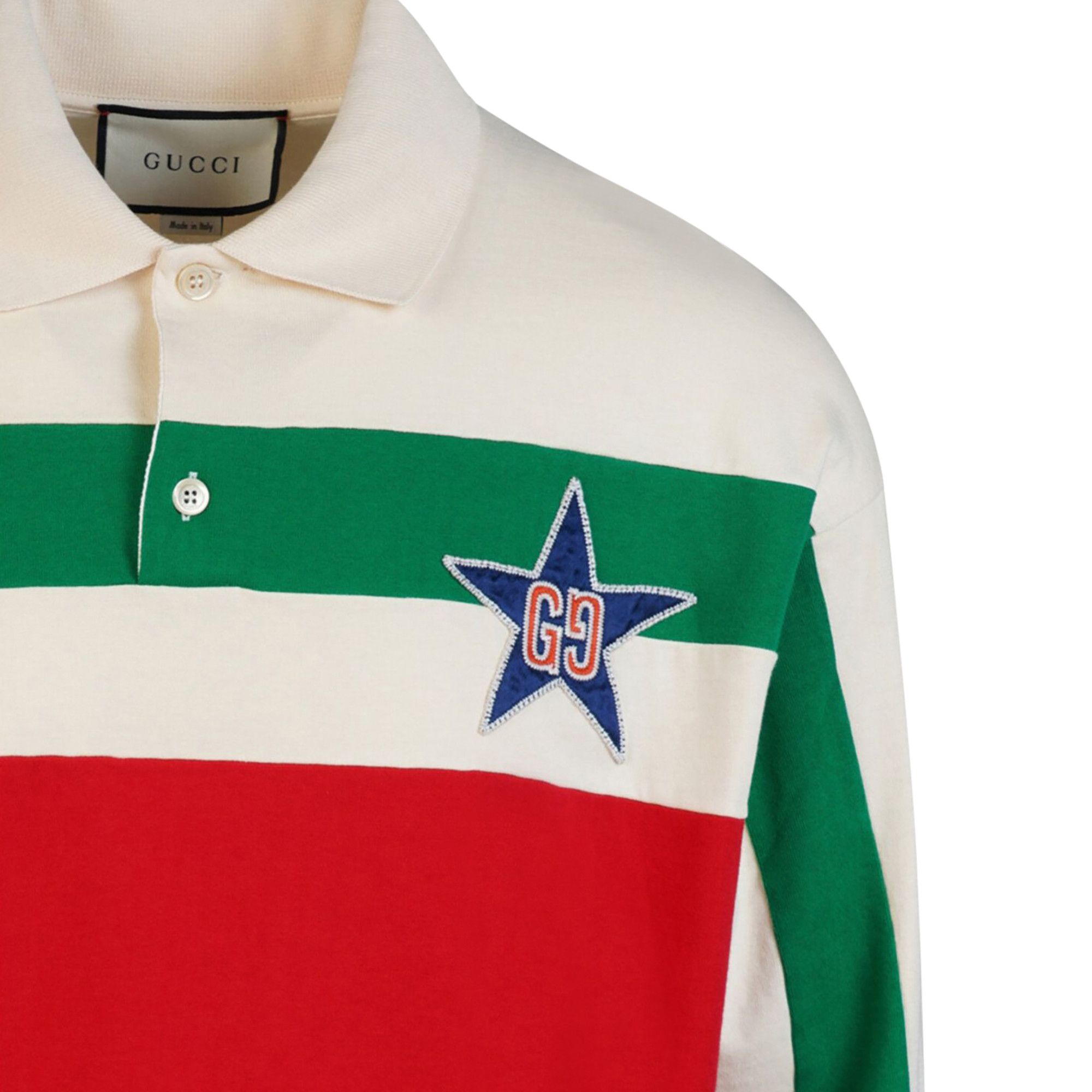 Buy Gucci Long-Sleeve Rugby Polo 'Multicolor' - 573262 XJBAD