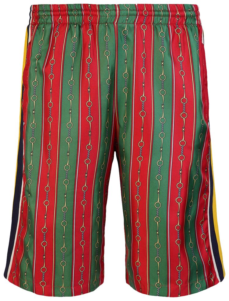 Gucci Chain Print Shorts Multicolor