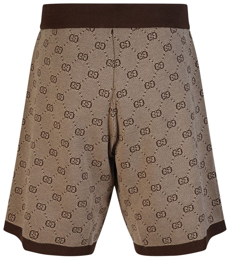 Gucci GG Sumpreme Shorts Brown