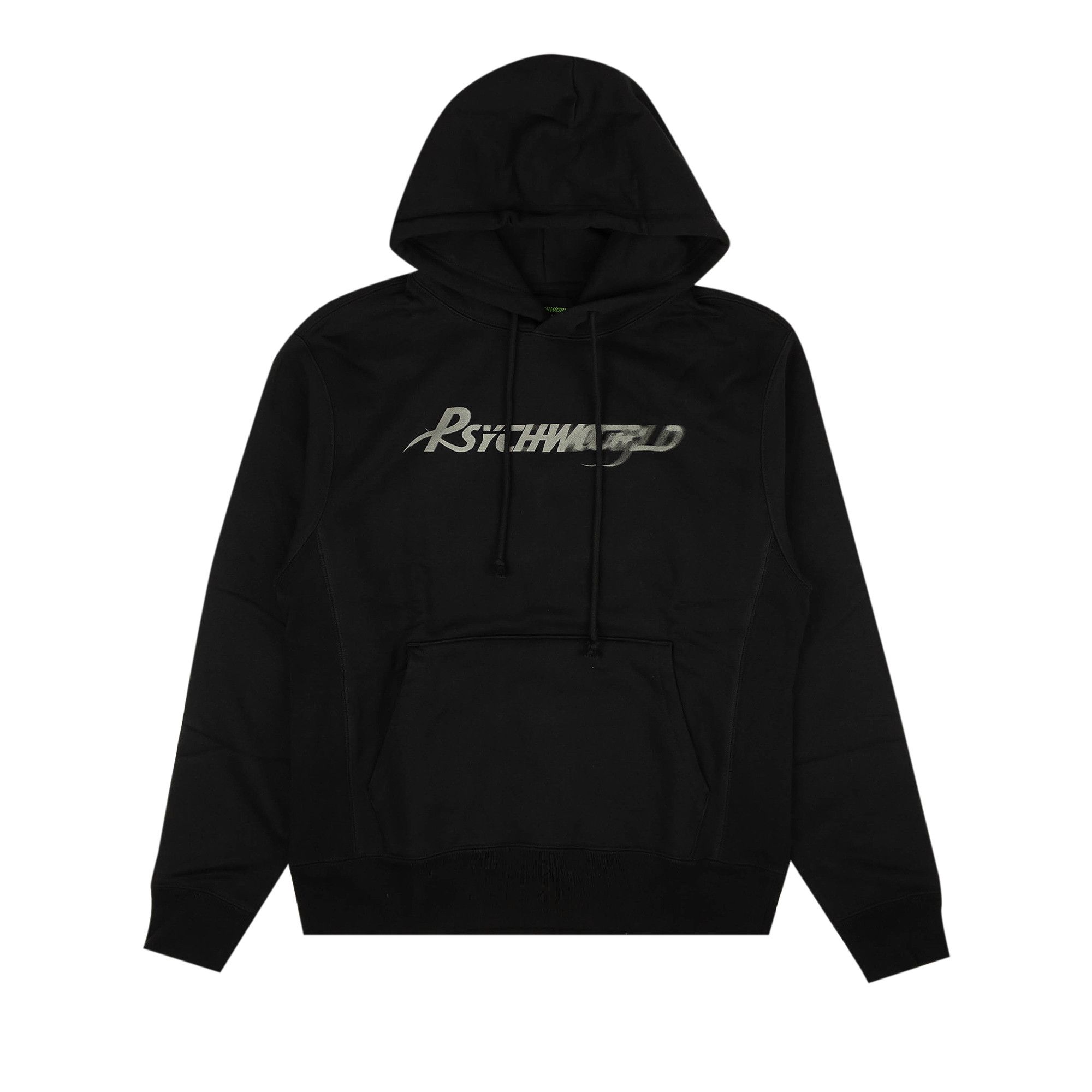 Buy Psychworld Speed Logo Hoodie Black Grey 1482 100000106SLH