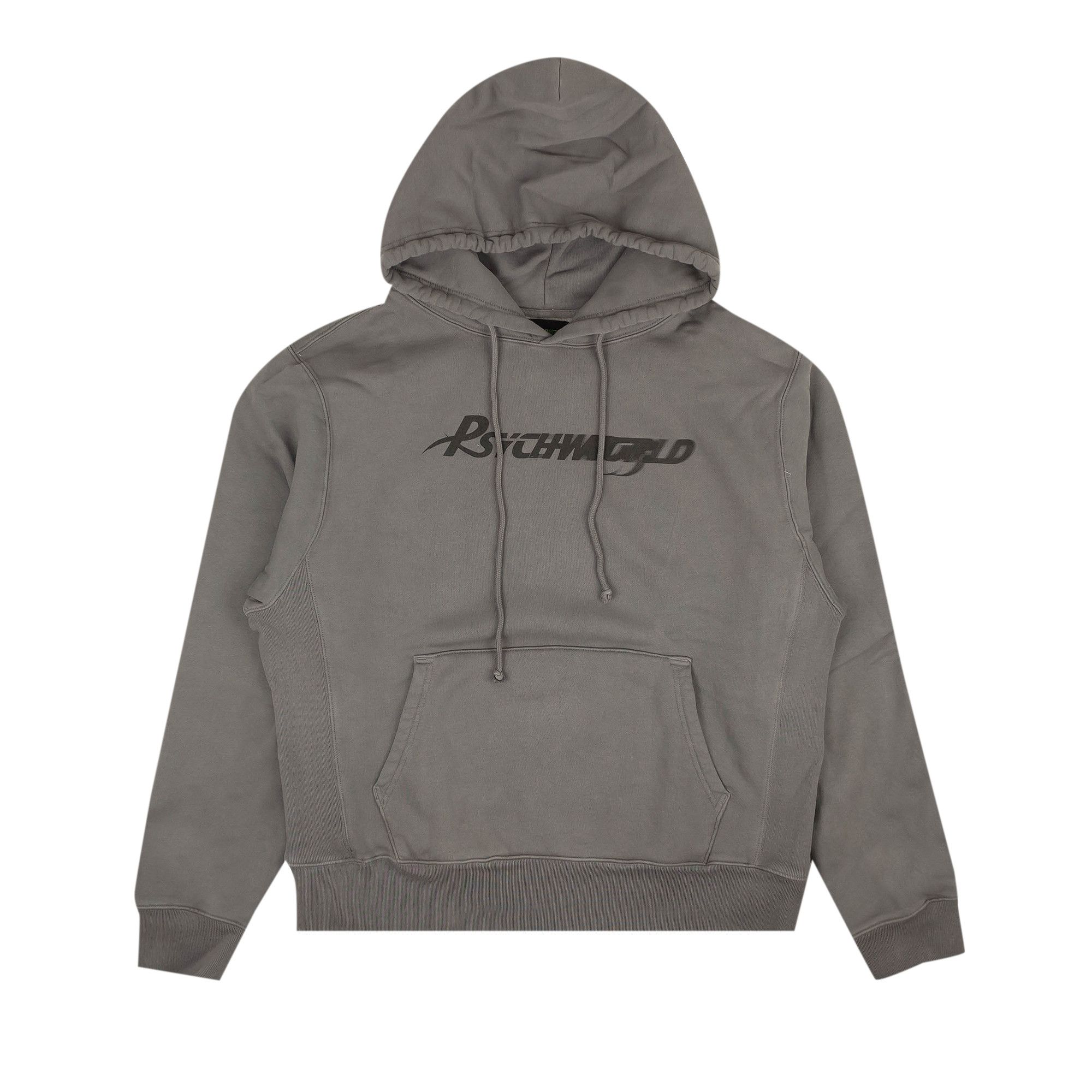 Buy Psychworld Speed Logo Hoodie Grey Black 1482 100000106SLH