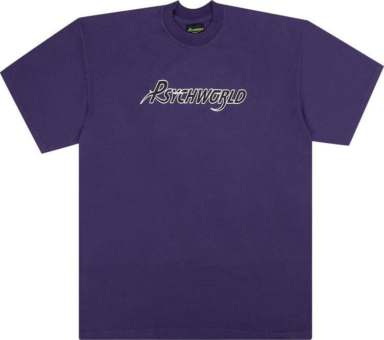 Psychworld Short-Sleeve Logo T-Shirt 'Purple'