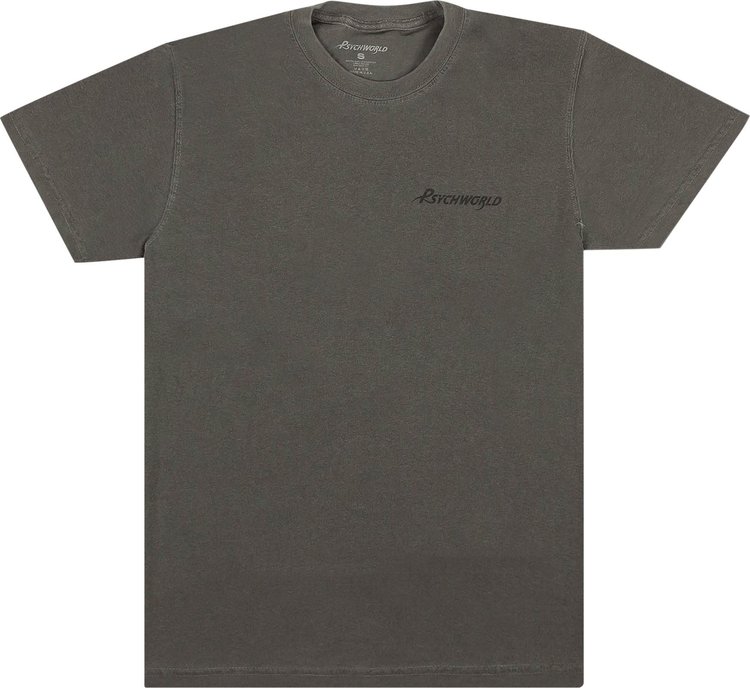 Psychworld Mini Logo T-Shirt 'Grey'