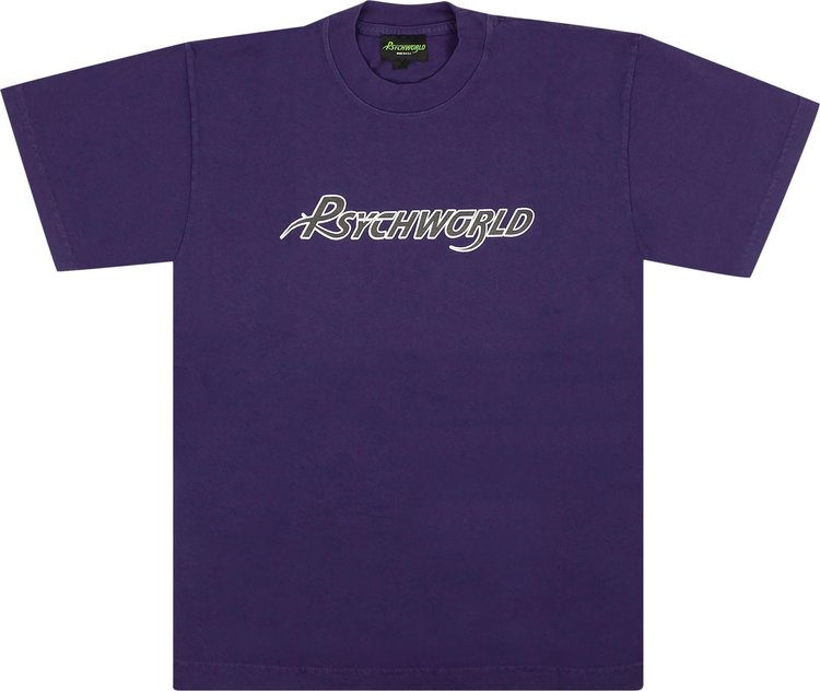 Psychworld Logo Short-Sleeve T-Shirt 'Purple'