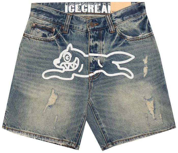 Buy Icecream Cream Short 'Denim' 421 5102 DENI GOAT