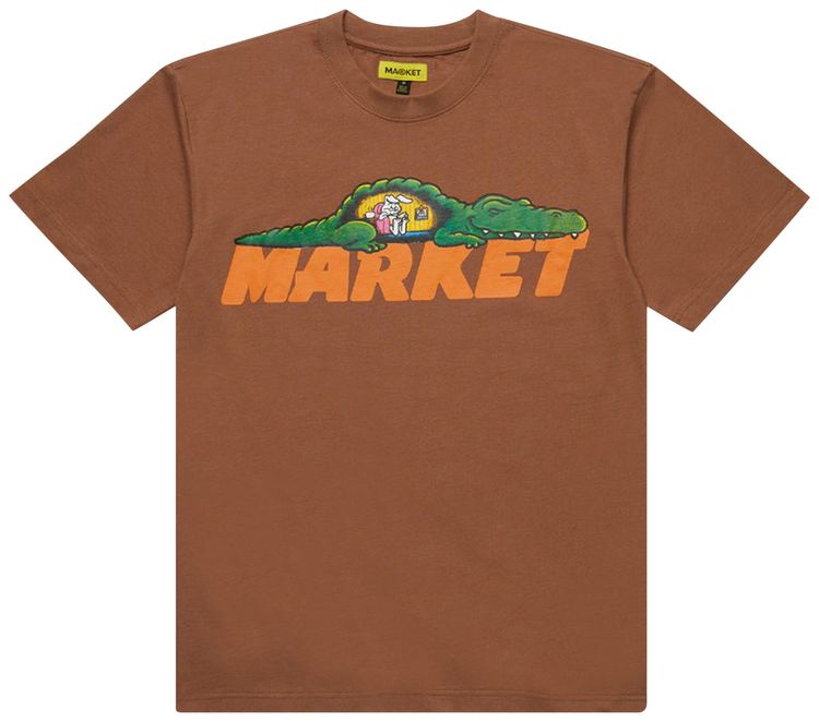 Market Belly Of The Beast T Shirt Brown