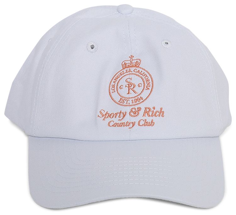 Sporty  Rich Crown Hat White