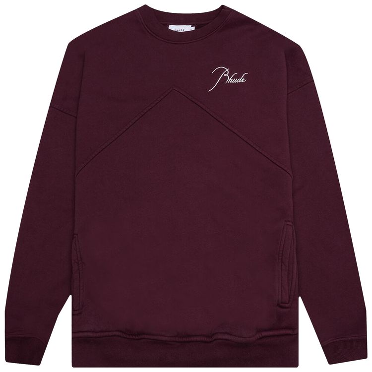 Rhude Crewneck Bordeaux