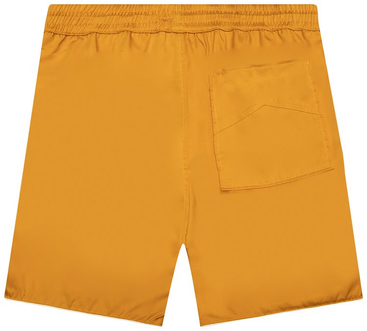 Rhude Track Short Mustard