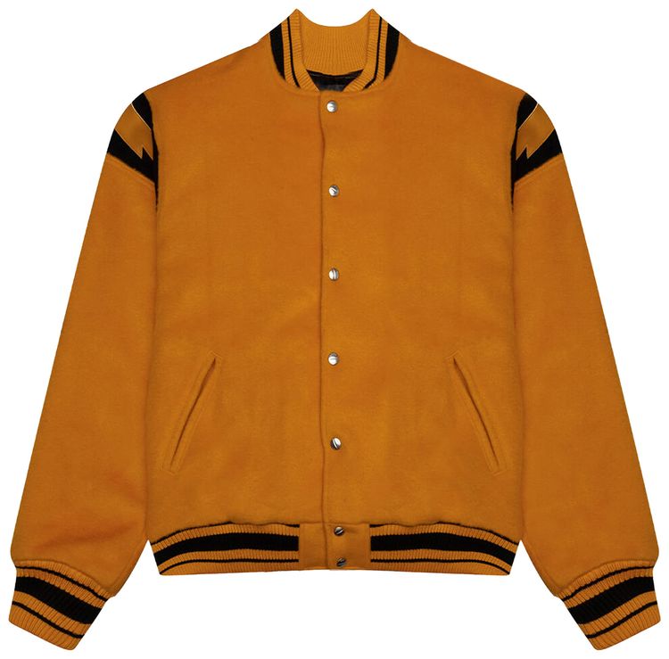 Rhude Wool Lightning Bomber Mustard