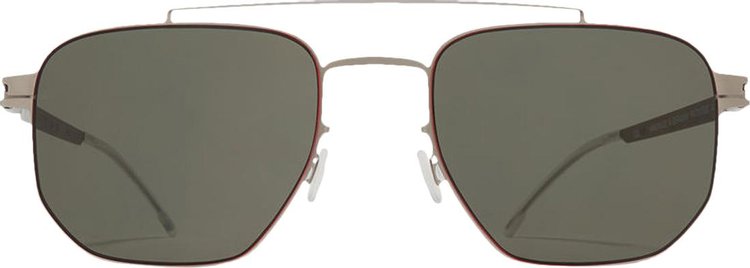Mykita Leica Sunglasses 'Matte Silver'