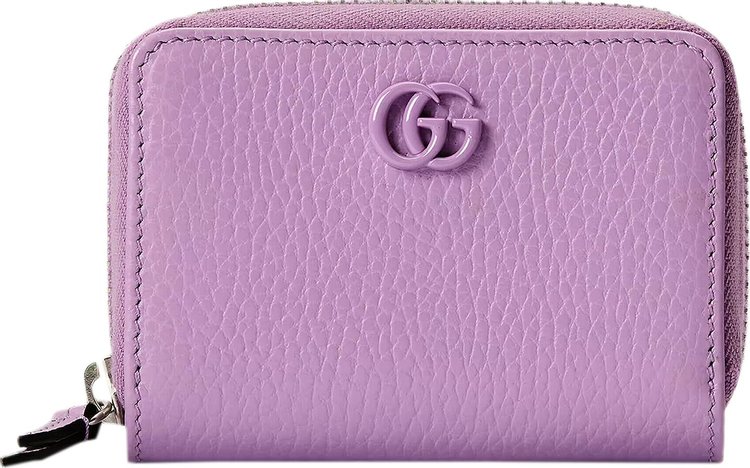 Gucci GG Marmont Card Case 'Light Purple'