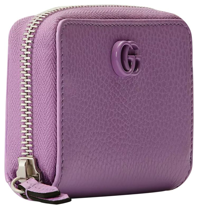 Gucci GG Marmont Card Case Light Purple