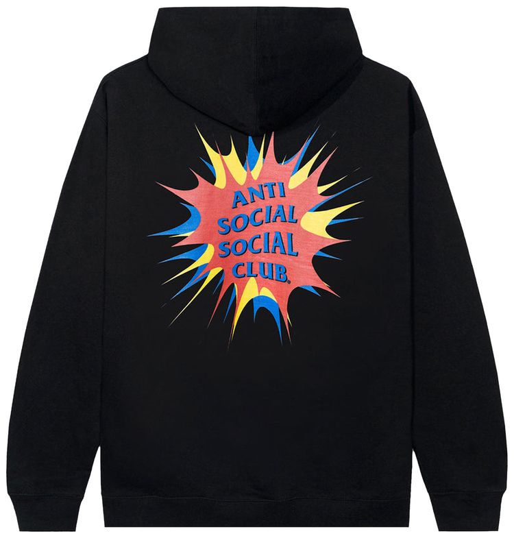 Anti Social Social Club Stunned Hoodie Black